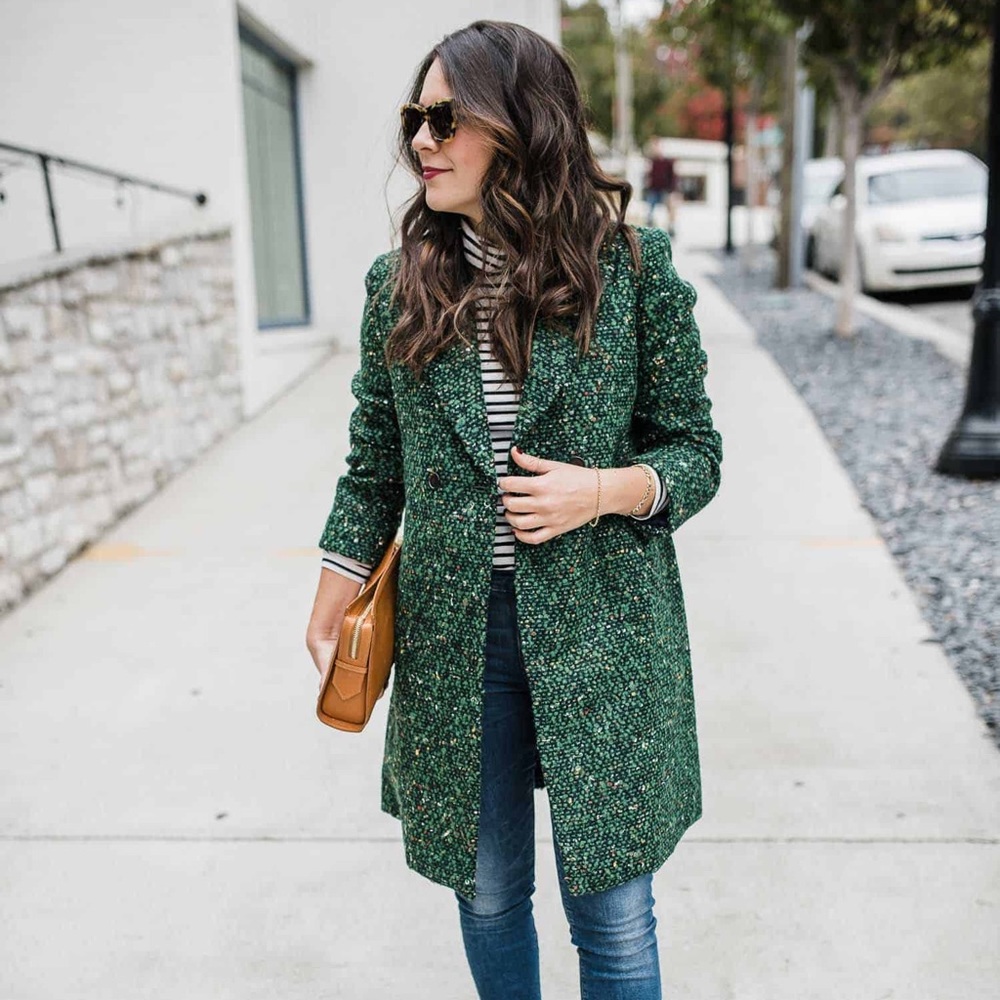 SOLD J. Crew Tweed Coat